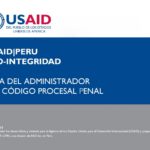 PJ PUBLICA GUÍA DEL ADMINISTRADOR DEL CÓDIGO PROCESAL PENAL