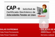 PJ RECUERDA QUE CERTIFICADO DE ANTECEDENTES PENALES SE PUEDE TRAMITAR POR INTERNET