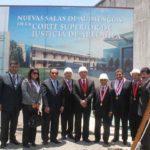PRESIDENTE DEL PJ INAUGURÓ OBRAS EN CORTE DE AREQUIPA