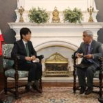 PRESIDENTE DEL PODER JUDICIAL RECIBE VISITA DE FUNCIONARIO DE COOPERACIÓN COREANA