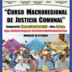 PRESIDENTE DEL PODER JUDICIAL INAUGURA ESTE VIERNES CURSO MACRORREGIONAL DE JUSTICIA COMUNAL