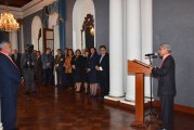 PRESIDENTE DEL PODER JUDICIAL RECIBE SALUDO PROTOCOLAR POR FIESTAS PATRIAS