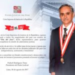 Saludo del Presidente del Poder Judicial por el «Día del Juez»