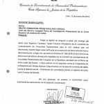 SUPREMA NOTIFICA A JUZGADO DEL CALLAO LEVANTAMIENTO DE INMUNIDAD PARA CONGRESISTA MOISÉS MAMANI