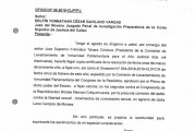 SUPREMA NOTIFICA A JUZGADO DEL CALLAO LEVANTAMIENTO DE INMUNIDAD PARA CONGRESISTA MOISÉS MAMANI