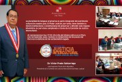 SALUDO DEL PRESIDENTE DE LA COMISIÓN DE JUSTICIA INTERCULTURAL POR EL DÍA DEL IDIOMA NATIVO EN EL PERÚ