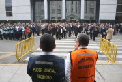 PRESIDENTE DEL PODER JUDICIAL PARTICIPA EN SIMULACRO NACIONAL DE SISMO Y TSUNAMI