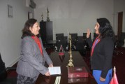 JUEZA SUPERIOR JURAMENTA COMO PRESIDENTA DEL JURADO ELECTORAL ESPECIAL DE TRUJILLO