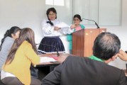 INTÉRPRETE JUDICIAL EN QUECHUA PARTICIPA COMO TRADUCTORA DURANTE AUDIENCIA PENAL EN JUZGADO DE COTABAMBAS