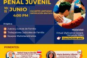 PODER JUDICIAL REALIZARÁ JORNADA DE CAPACITACIÓN VIRTUAL SOBRE RESPONSABILIDAD PENAL JUVENIL