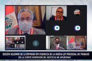 JOSÉ LUIS LECAROS DESTACA QUE NUEVA LEY PROCESAL DEL TRABAJO SOLUCIONE CONFLICTOS EN POCO TIEMPO
